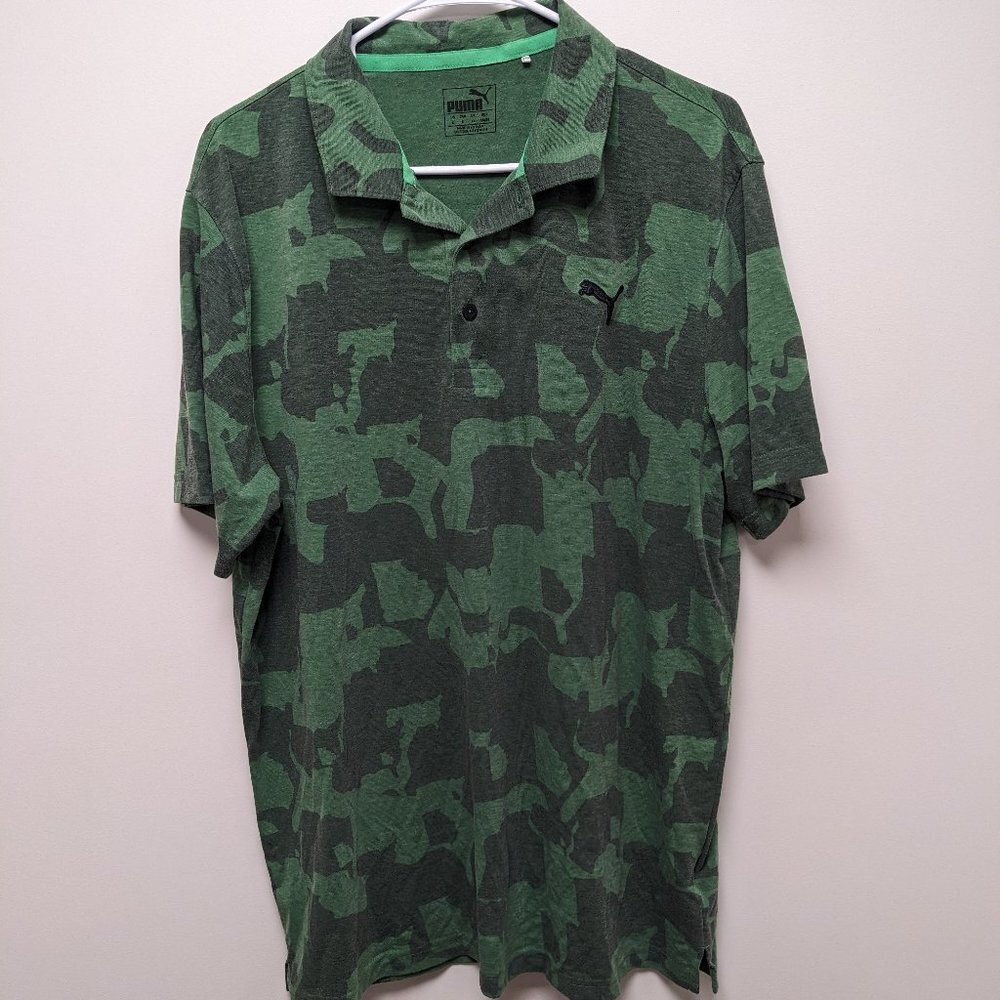 Camo Puma Golf Shirt